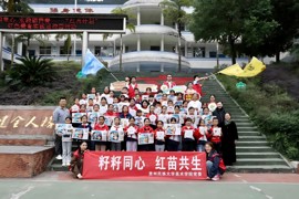针线传薪火 红苗润童心 ——贵州民族大学"红苗计划"团队走进川南乡村小学开展红色美育活动